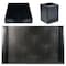 Dacasso Black Bonded Leather 3-Piece Desk Set DF-1437 - alternate 6